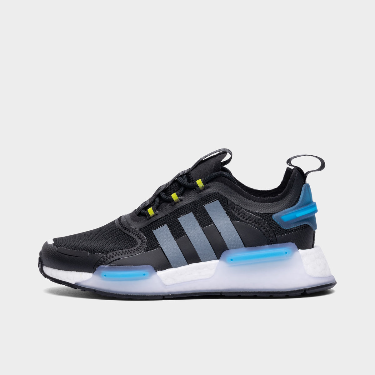 adidas Originals Juniors NMD R1 V3 Core Black Cloud White Blue JD Sports
