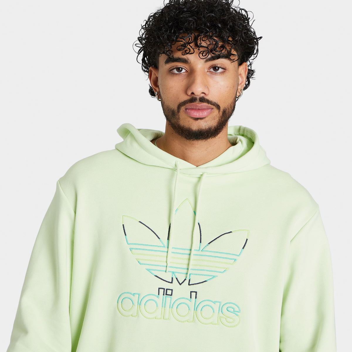 Adidas semi shop frozen yellow hoodie