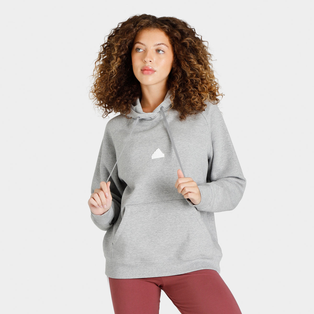 Pink and grey adidas jumper hotsell