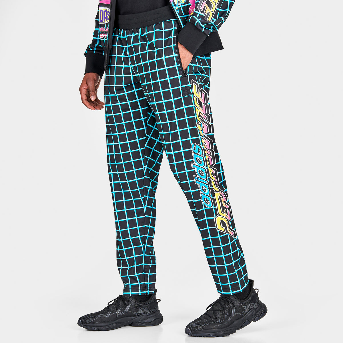 adidas x Jeremy Scott Rally Track Pants Black