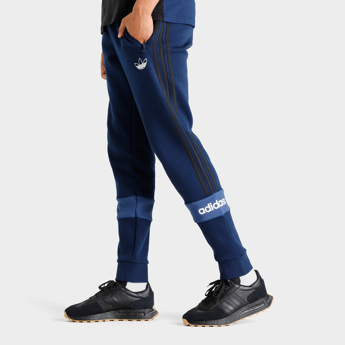 Adidas Originals Superstar Track Pants Navy Blue