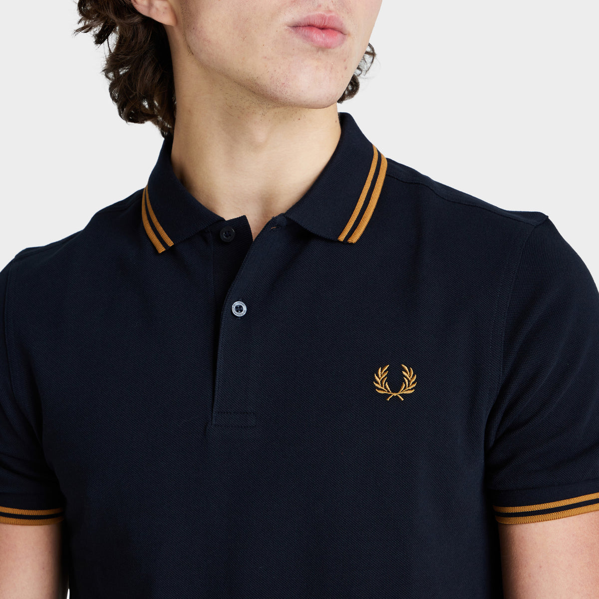 Navy fred cheap perry shirt