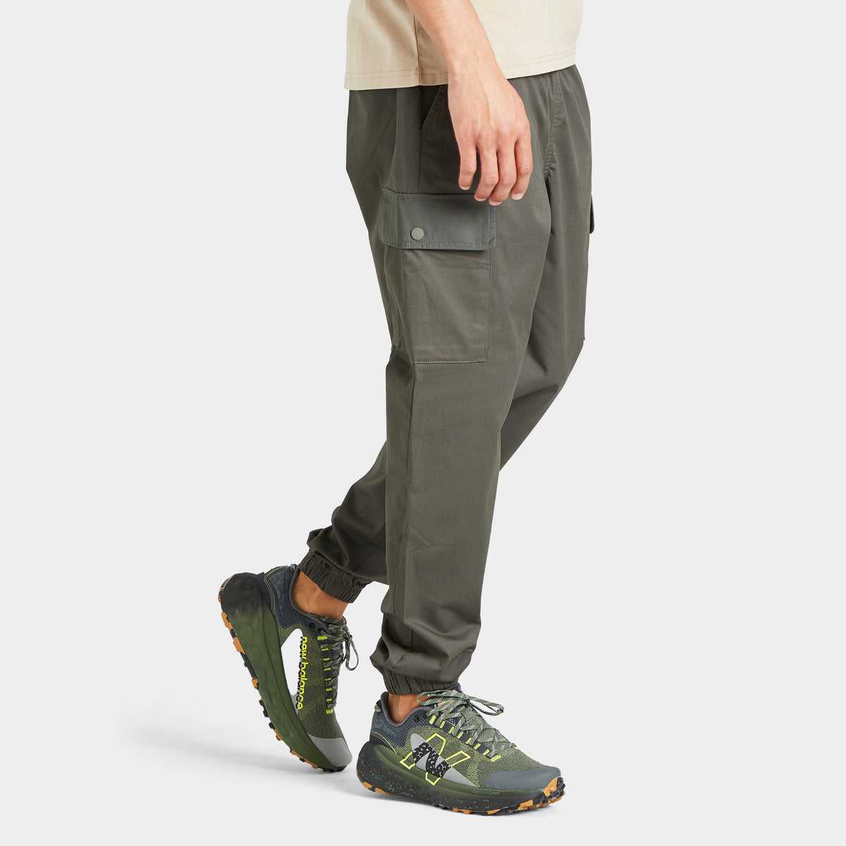New Balance Athletics Woven Cargo Pants / Camo Green JD Sports Canada