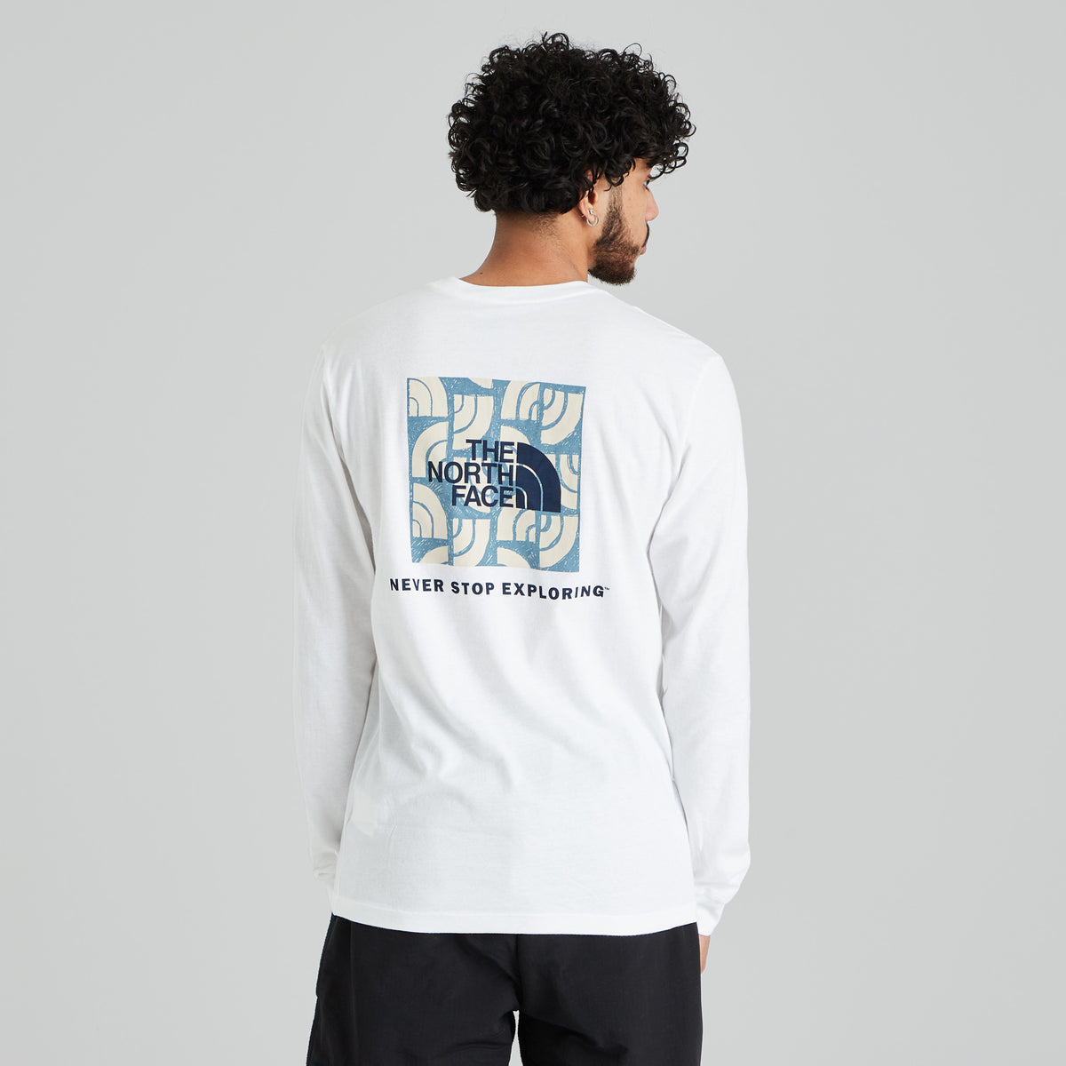 THE NORTH FACE L/S STANDARD PARCEL TEE - Tシャツ/カットソー(七分/長袖)