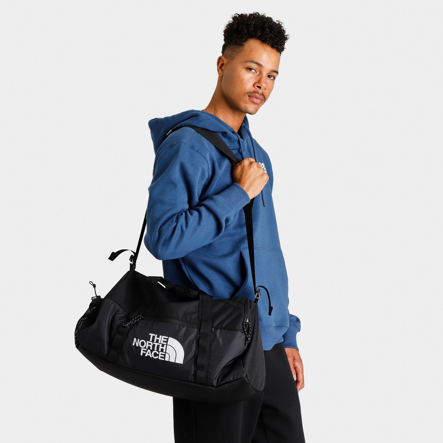 Sac de sport Bozer de The North Face Noir TNF / Blanc TNF