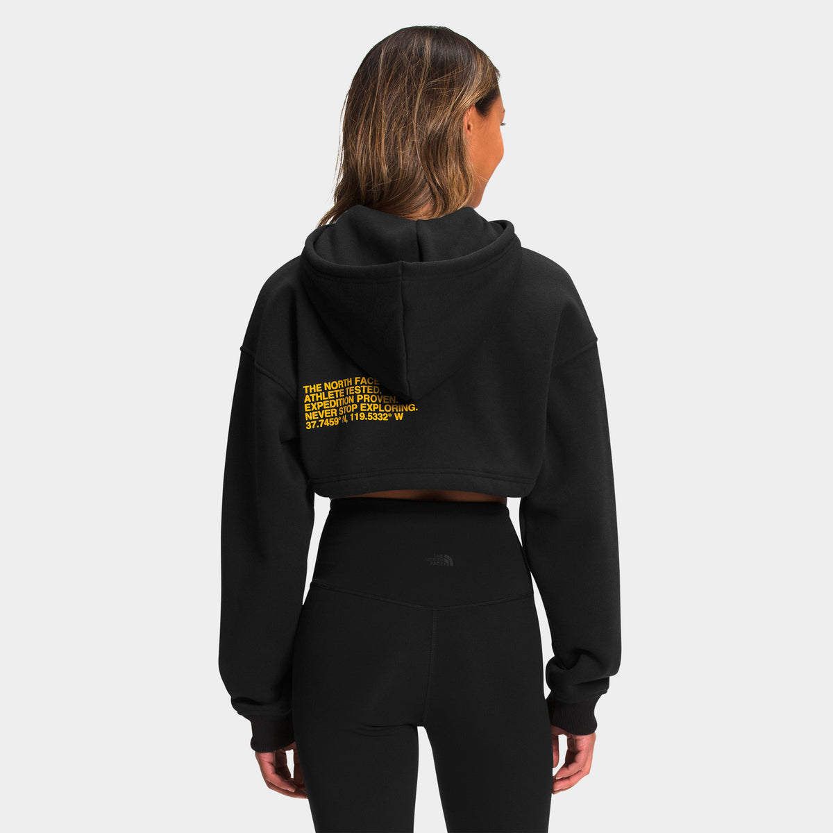 The North Face Women s Coordinates Cropped Drop Pullover Hoodie