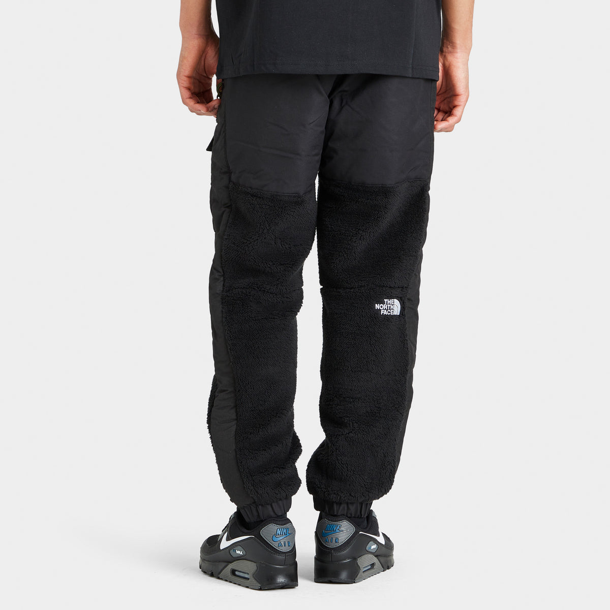 Cargo Sherpa Pants - Black
