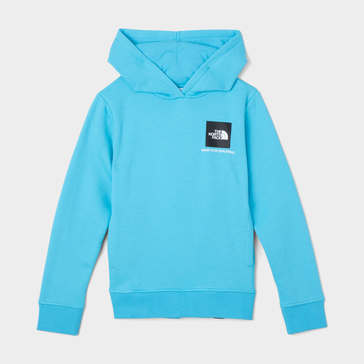 The North Face Junior Boys Fine Box Pullover Hoodie Norse Blue