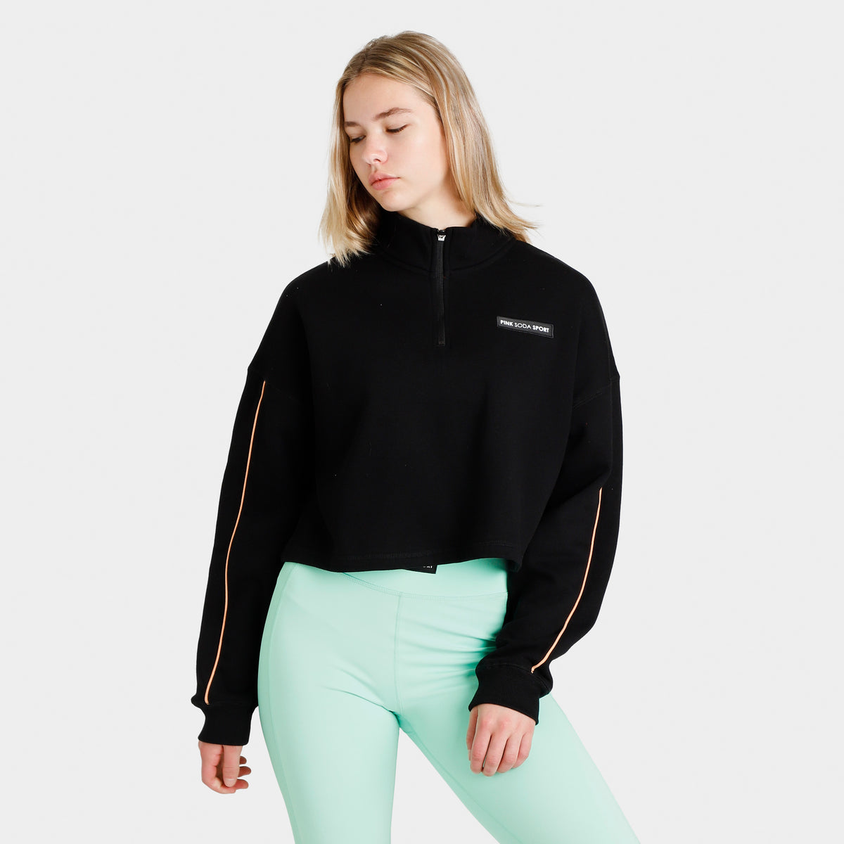 Pink new arrivals soda sweatshirt
