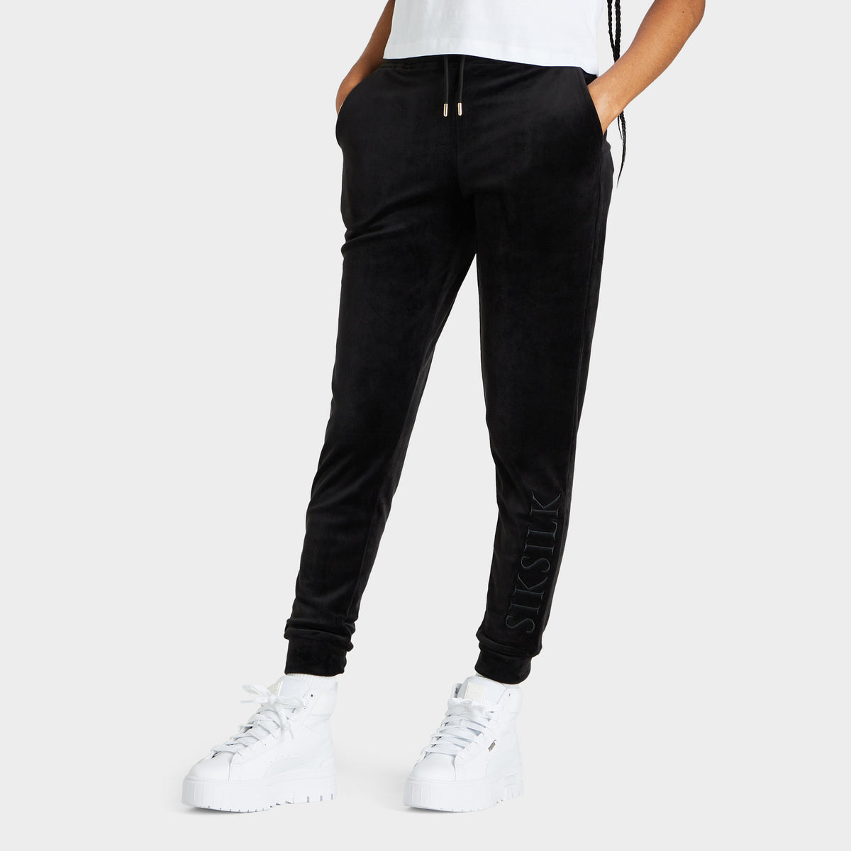 Siksilk shop velour joggers