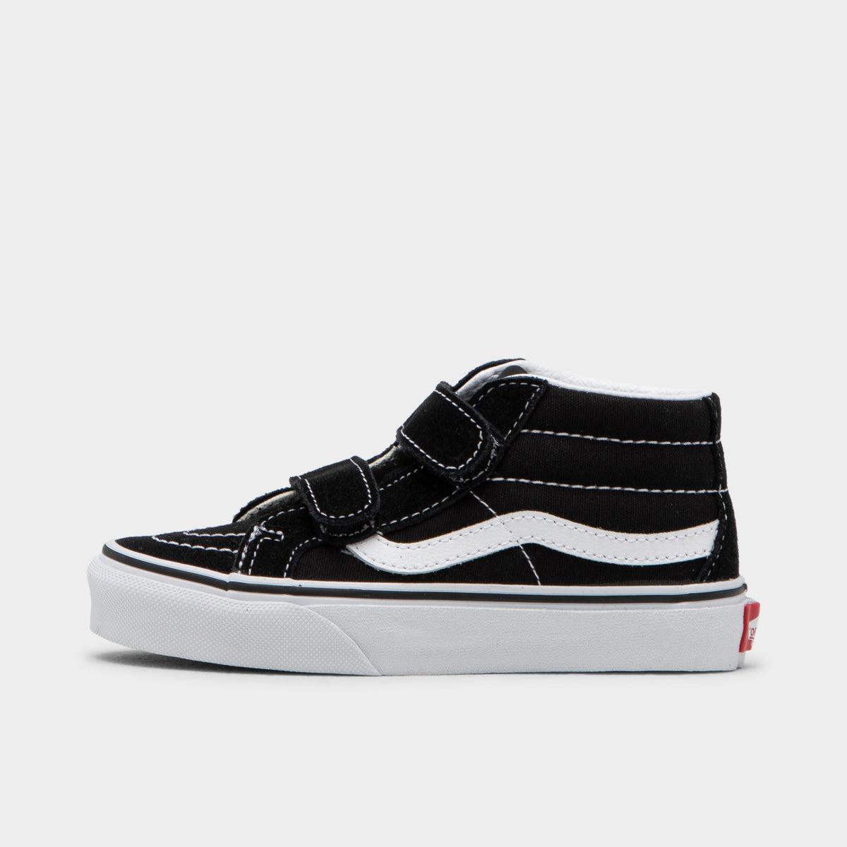 Vans Childrens Sk8 Mid Reissue V Black True White JD Sports