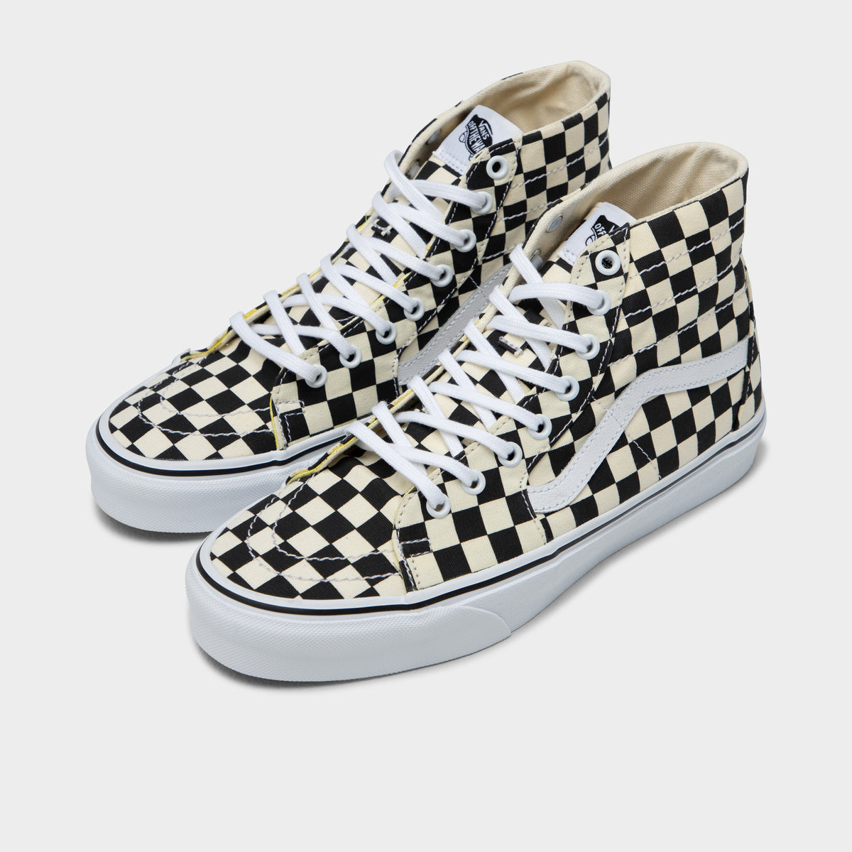 Vans Sk8 Hi Tapered Checkerboard Black White