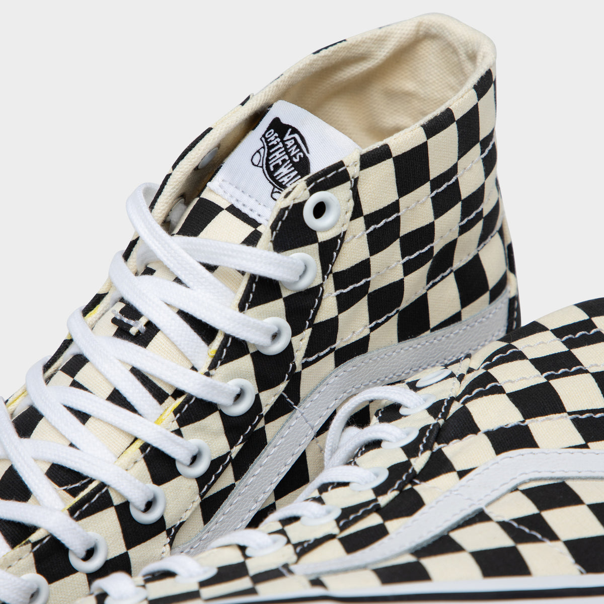 Vans Sk8 Hi Tapered Checkerboard Black White JD Sports
