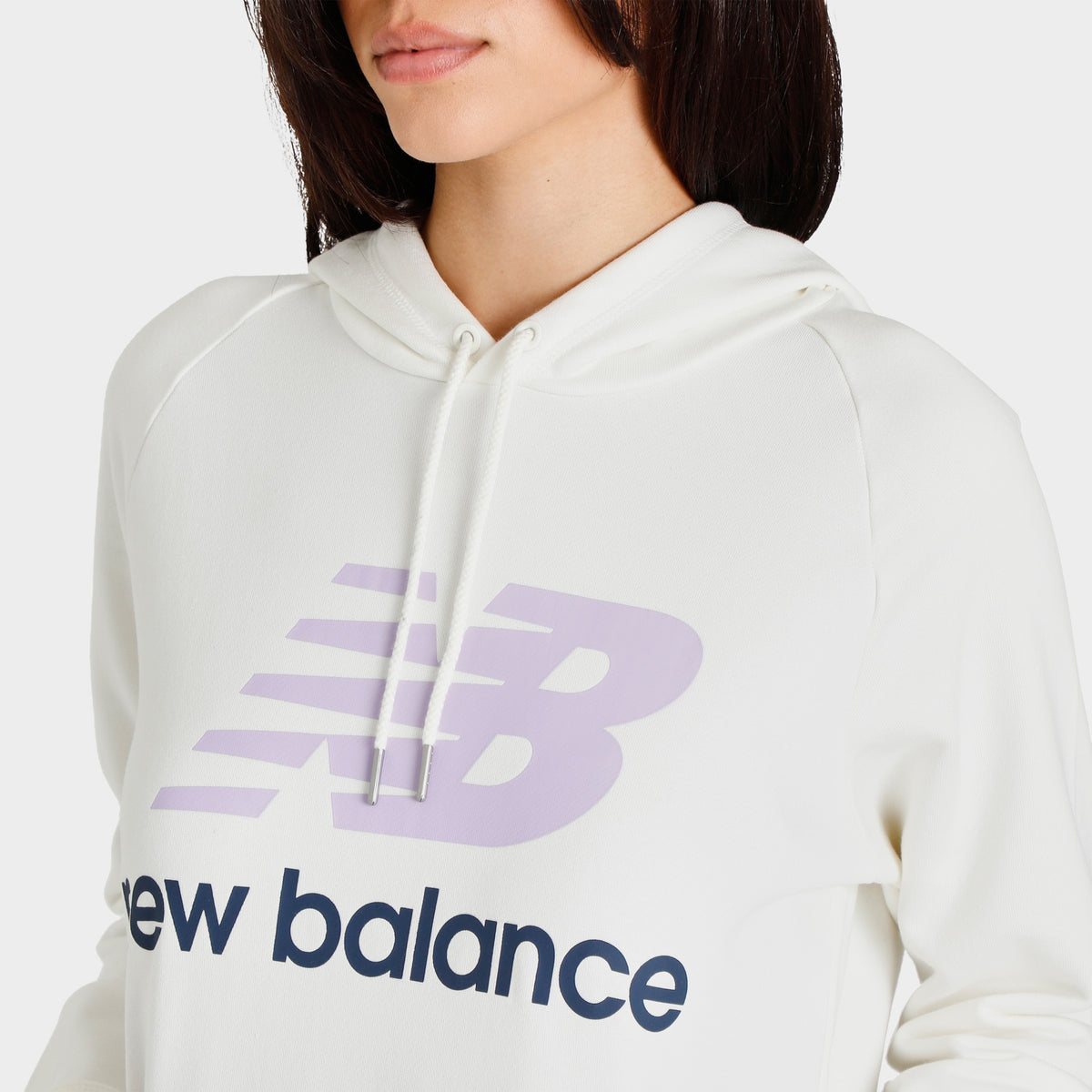 New Balance Women s Essentials Stacked Pullover Hoodie