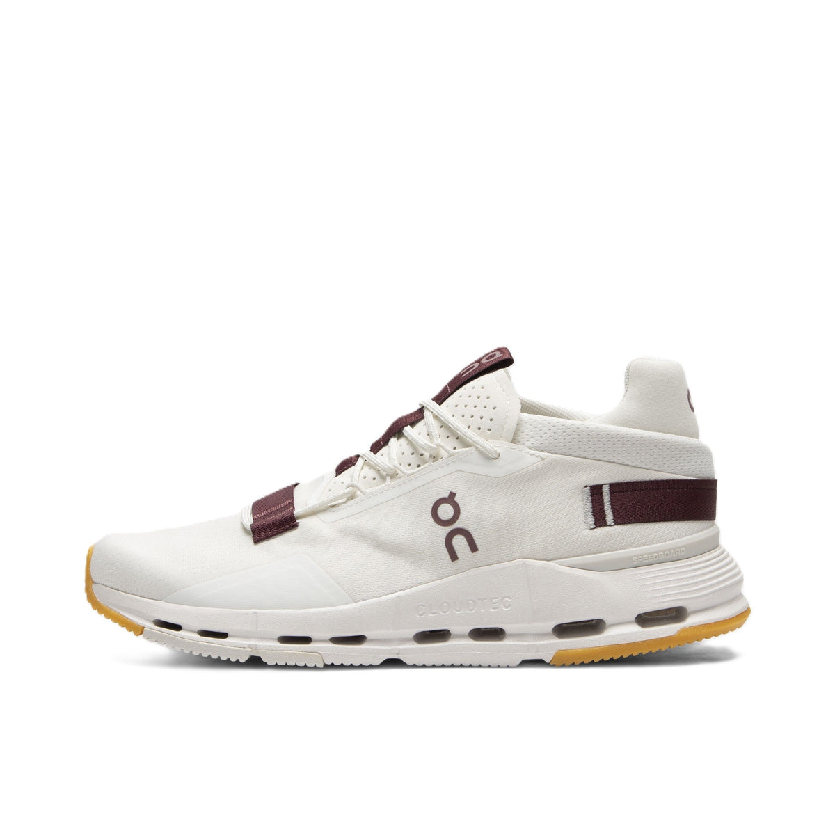 On Cloudnova 2 Ivory / Maroon