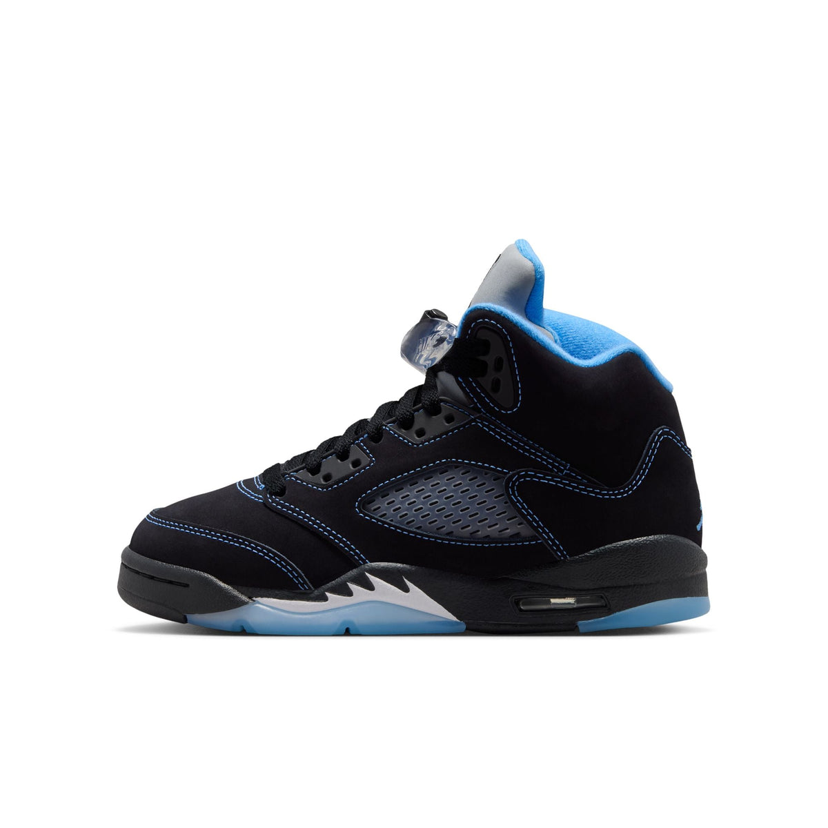 Jordan 5 Retro GS Black / University Blue - White