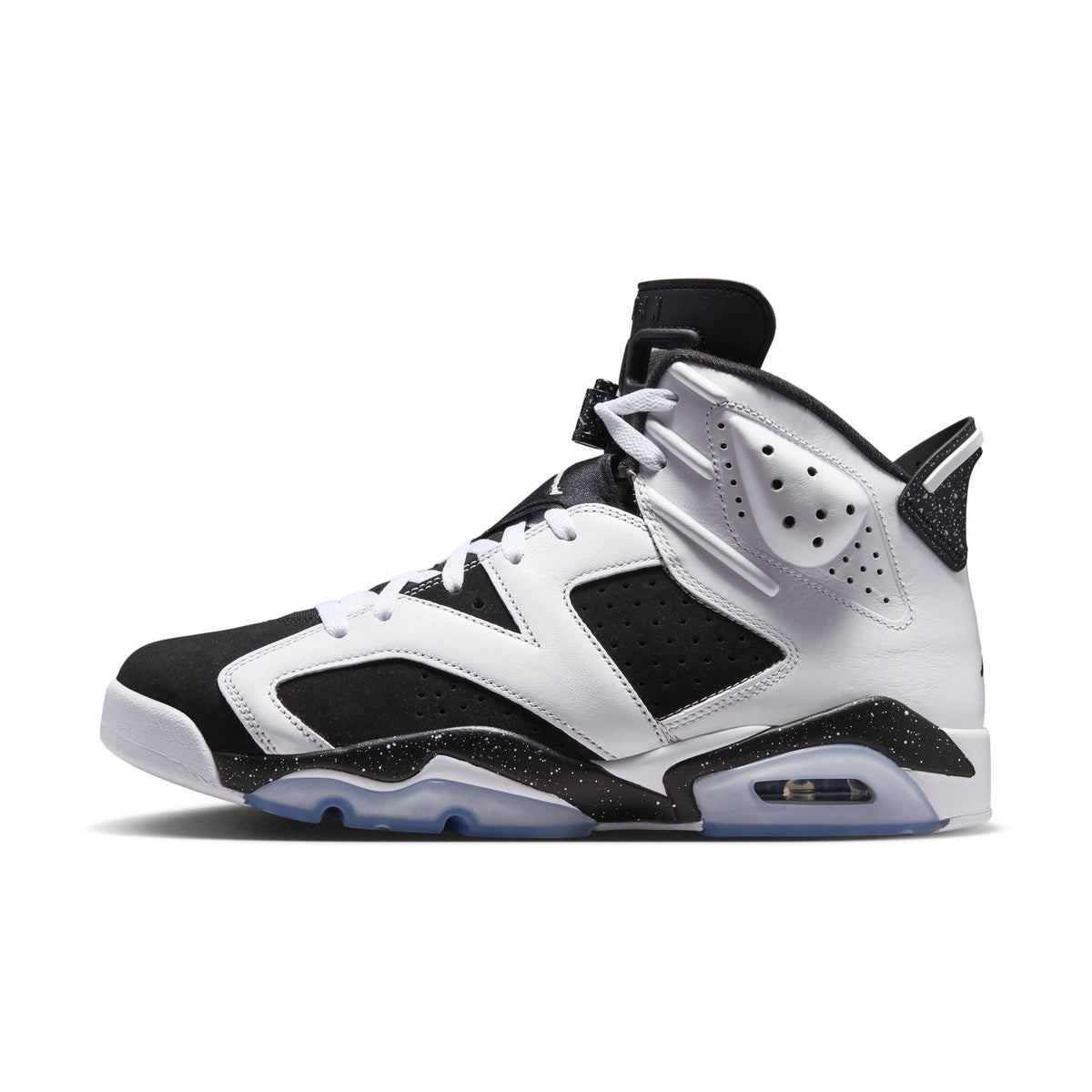 Jordan 6 Retro White / Chrome Black - White
