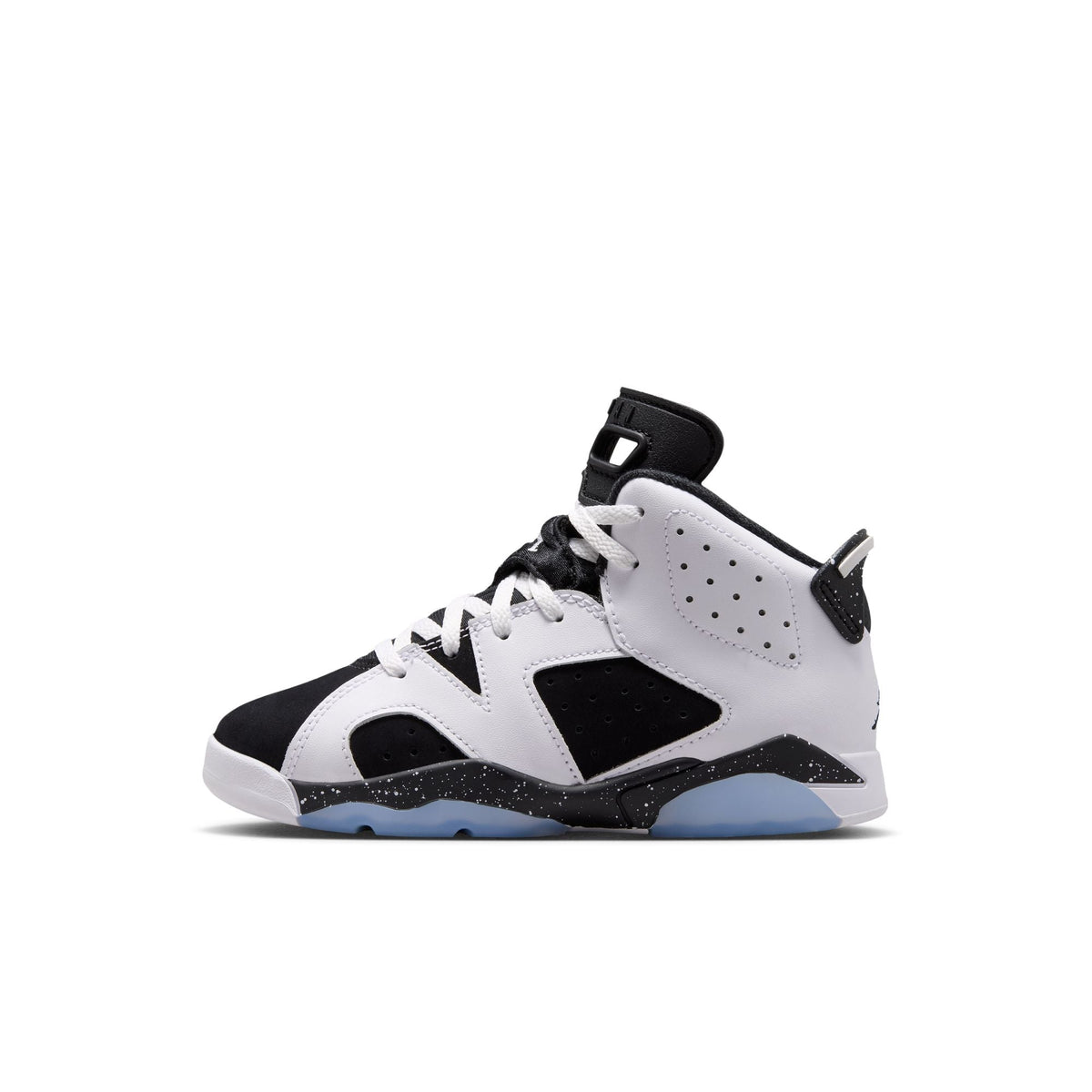 Jordan 6 Retro PS White / Chrome Black - White