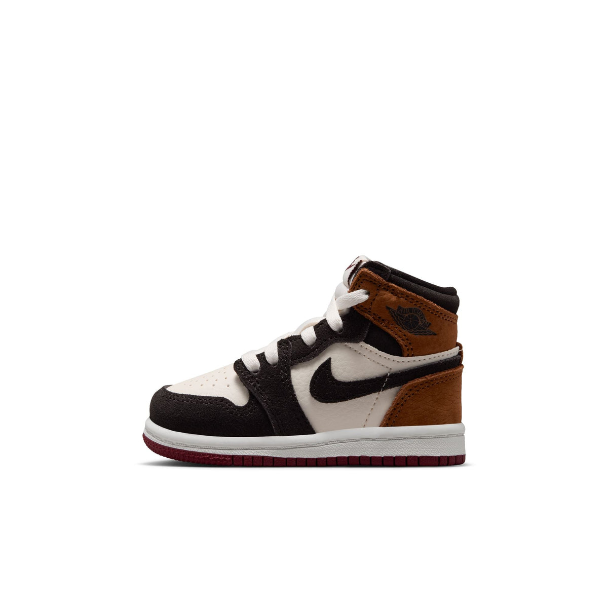 Jordan 1 Retro High OG TD Shadow Brown / Team Red - Light British Tan