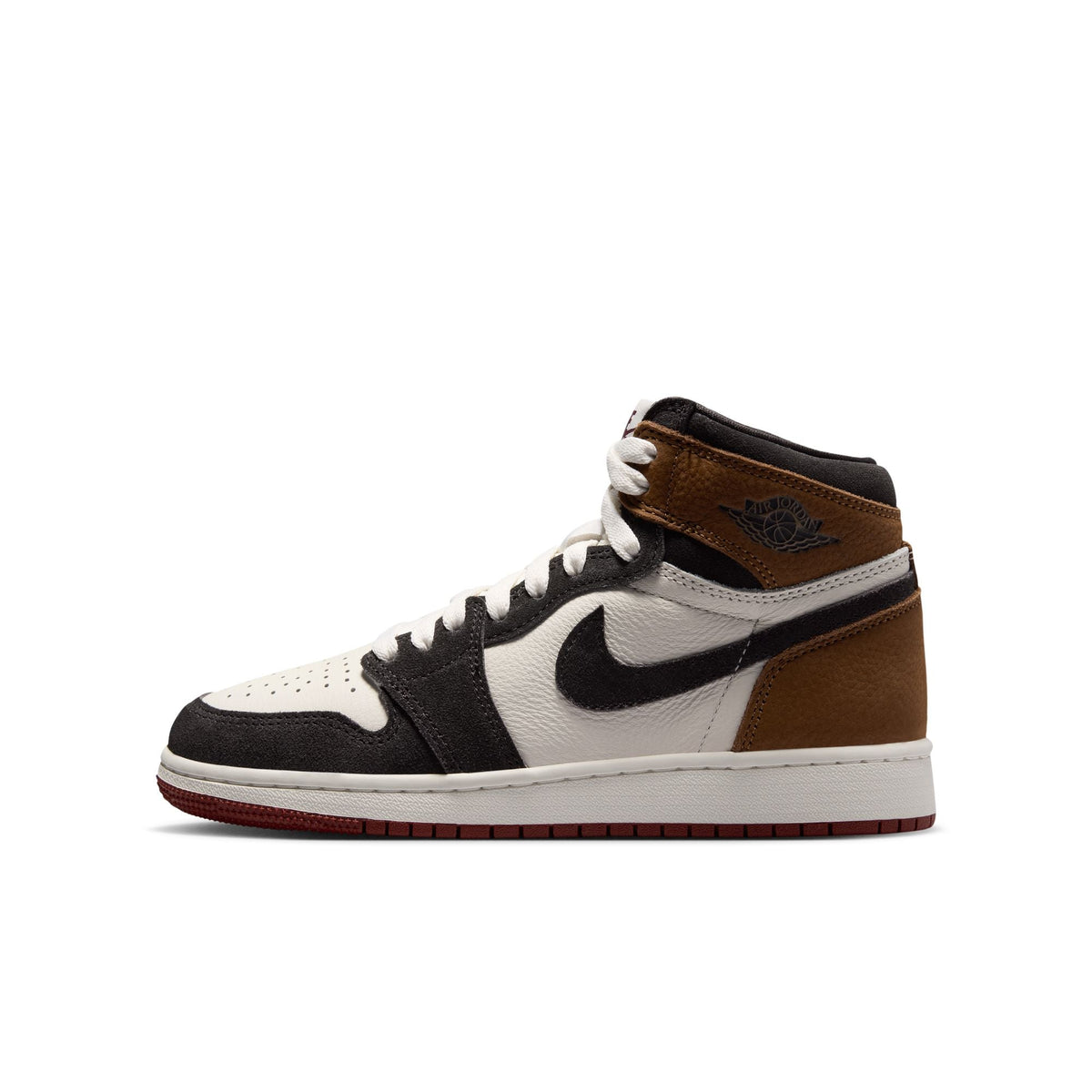 Jordan 1 Retro High OG GS Shadow Brown / Team Red - Light British Tan