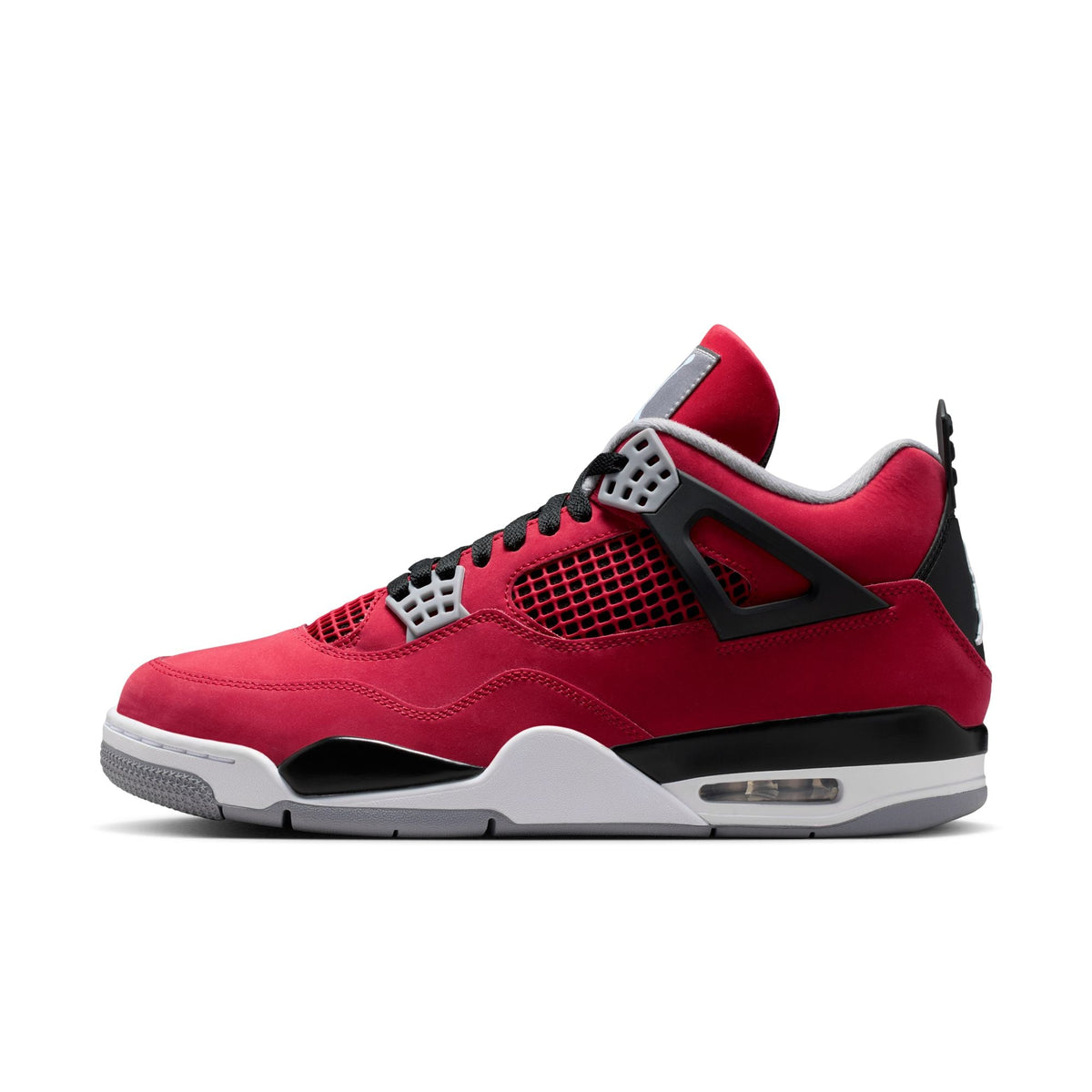 Jordan 4 Retro Fire Red / White - Black
