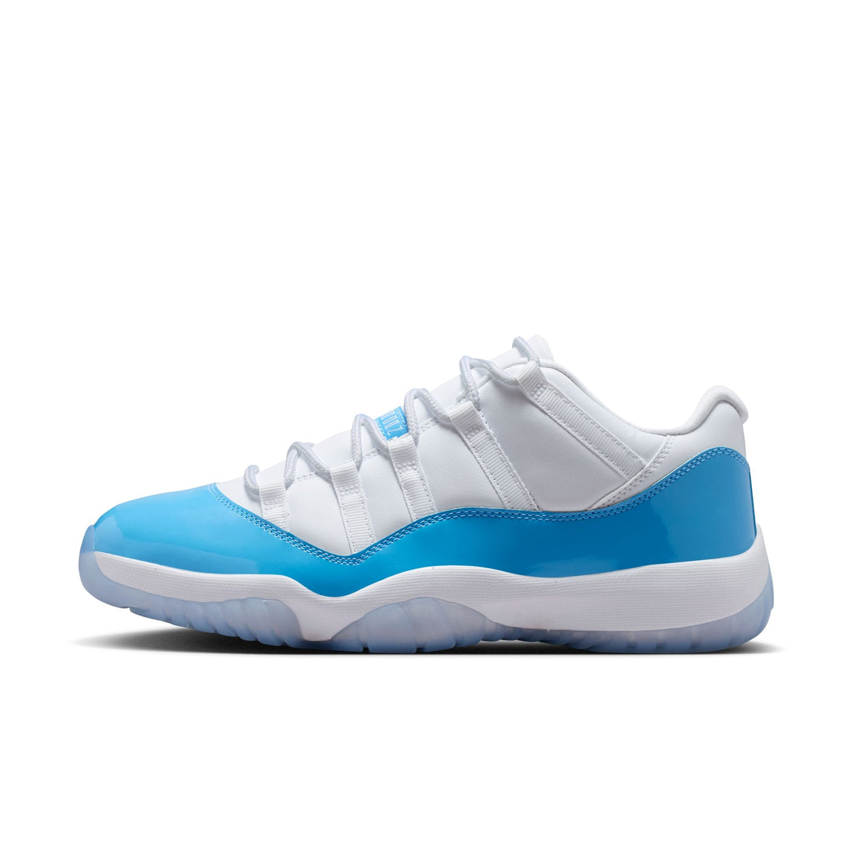 Jordan 11 Retro Low White / University Blue - Black