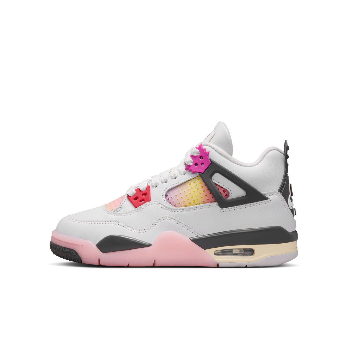 Jordan 4 Retro GS Off White / Multi-Color