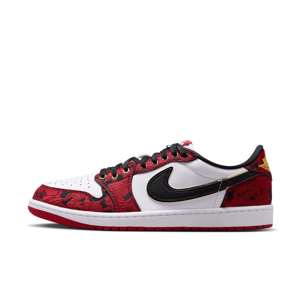 Jordan 1 Retro Low OG Black / Varsity Red - Summit White