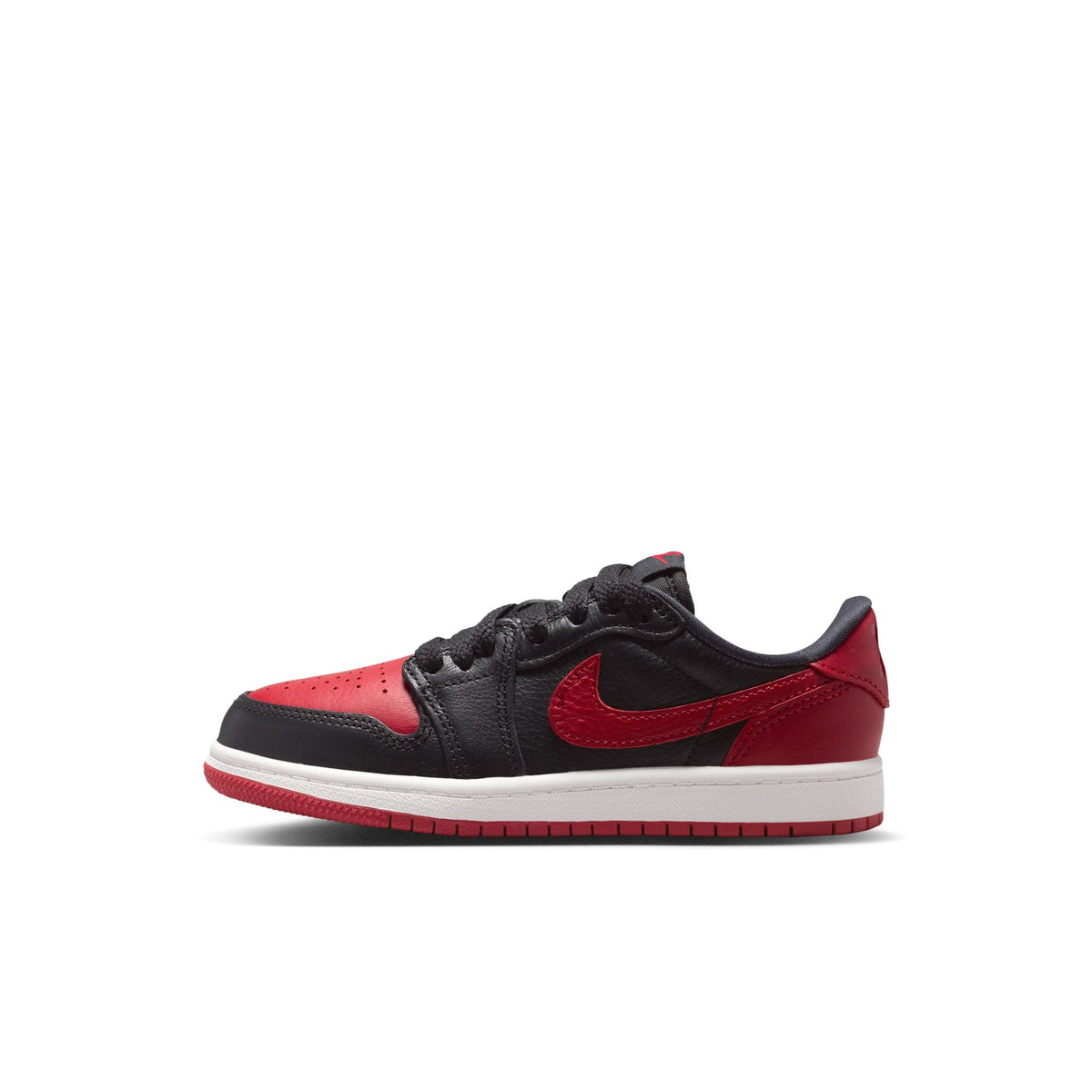Jordan 1 Low OG Retro PS Black / Black - Varsity Red