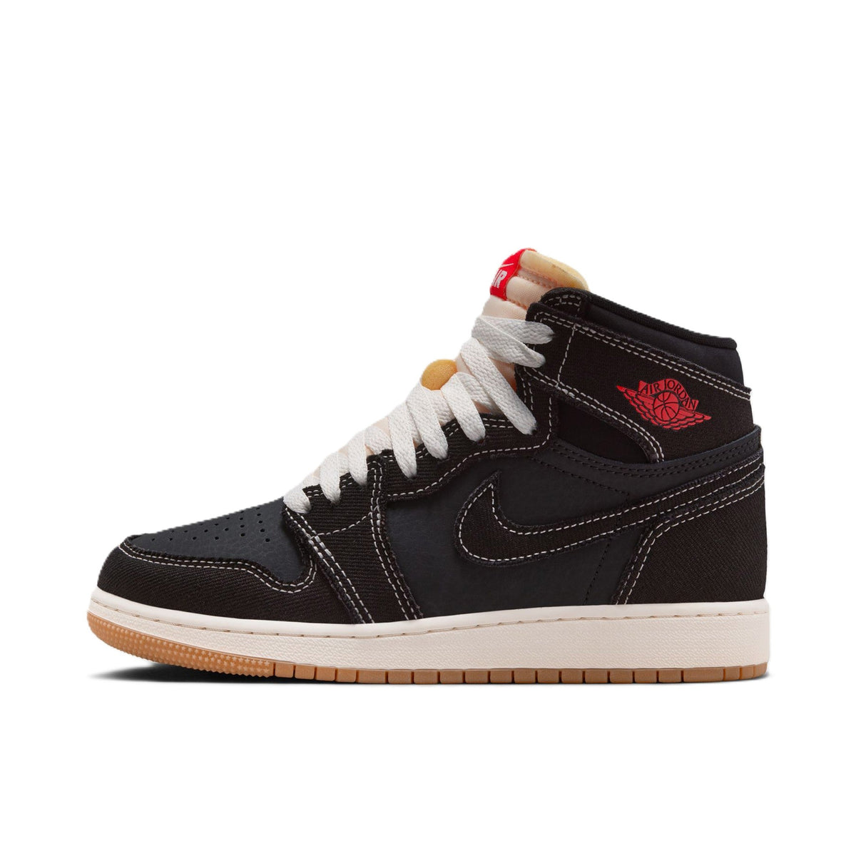 Jordan 1 High OG Retro GS Black / University Red