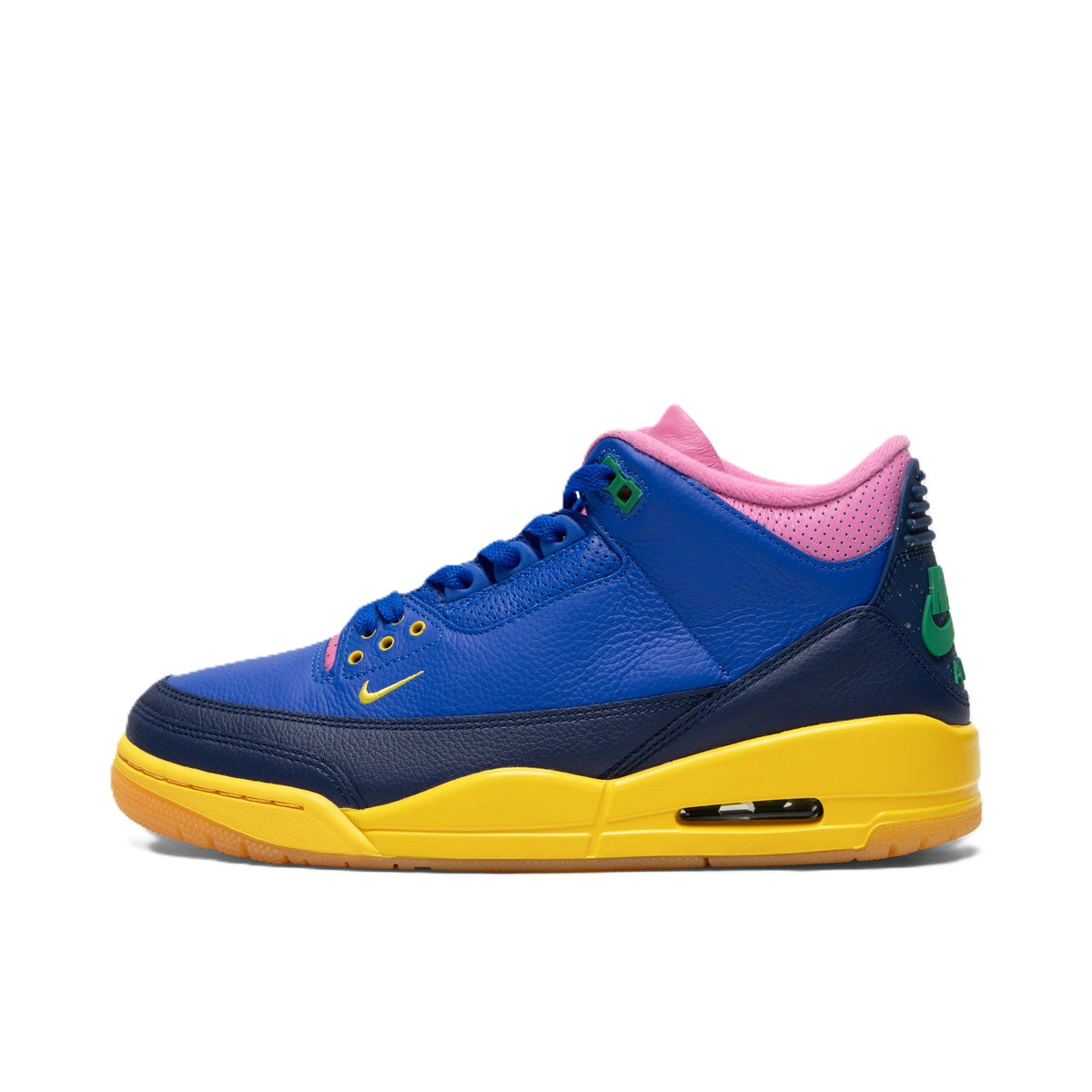 Jordan 3 Retro OG Brazil Racer Blue / Lucky Green-Blue Void