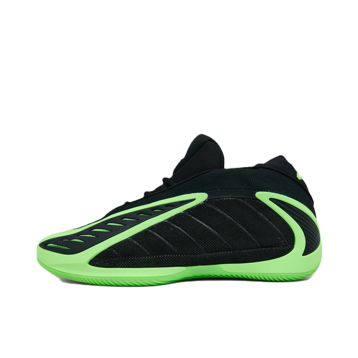 adidas Anthony Edwards 2 Black / Lime Burst - Black