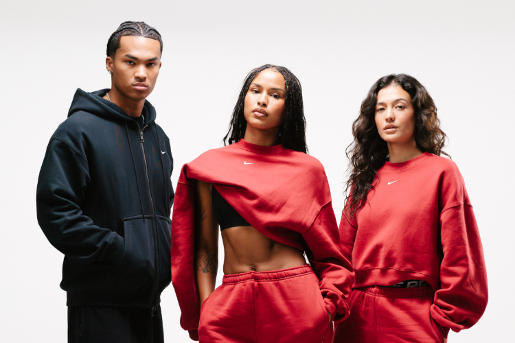 Nike Studio Fleece and Solo Swoosh fleece pieces from the Nike Archetypes collection