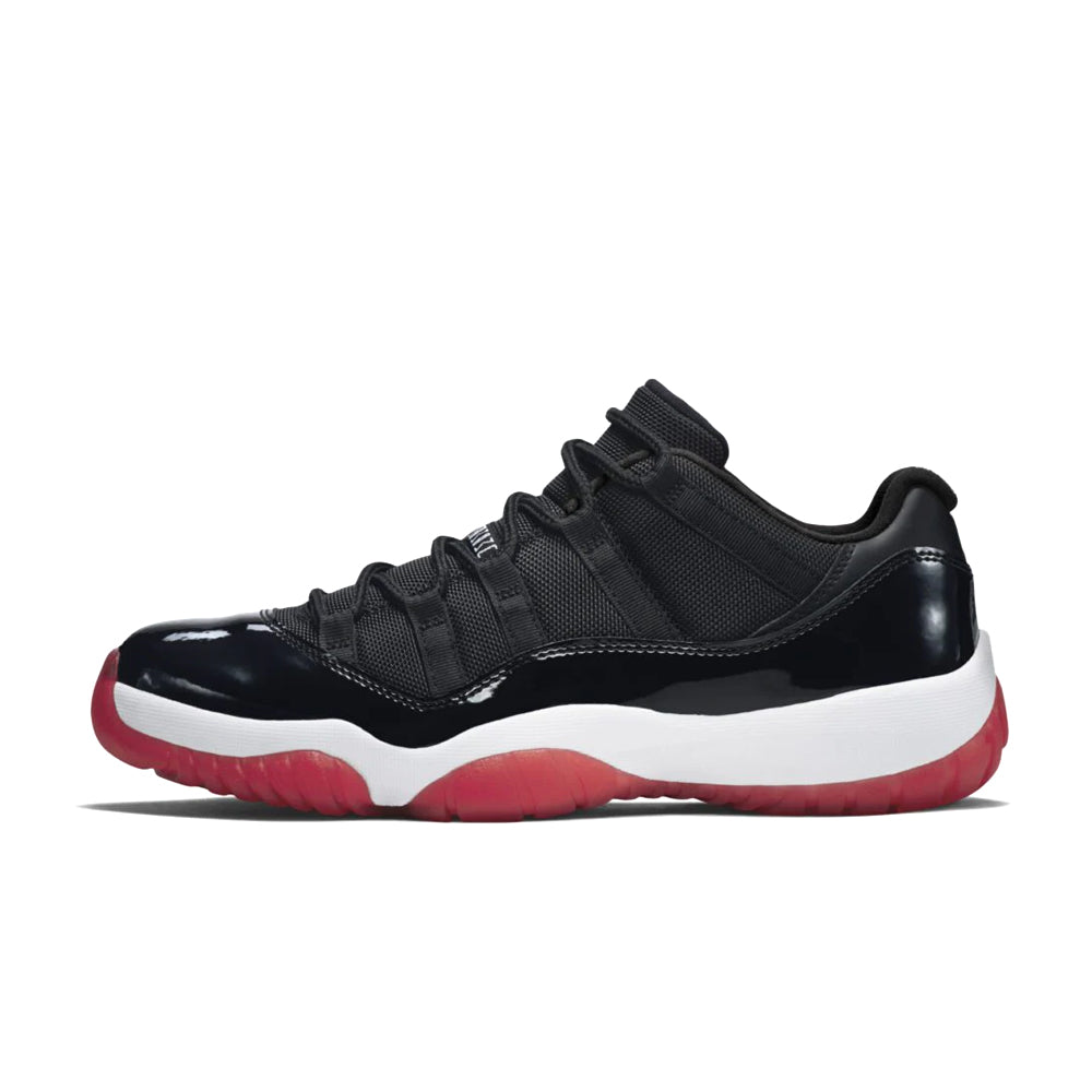 Jordan 11 Retro Low Black / Varsity Red - White