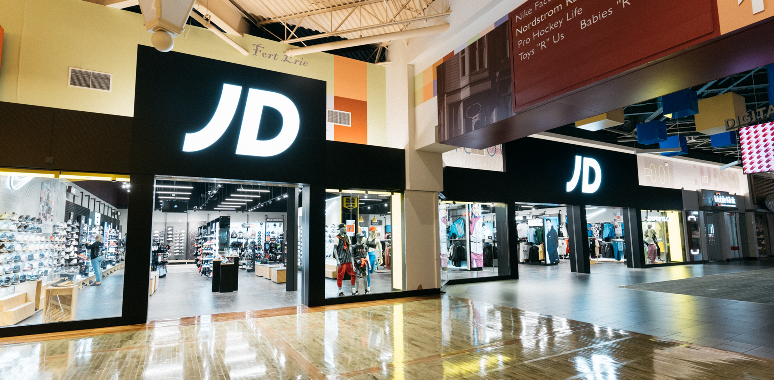 JD Vaughan Mills Grand Opening JD Sports