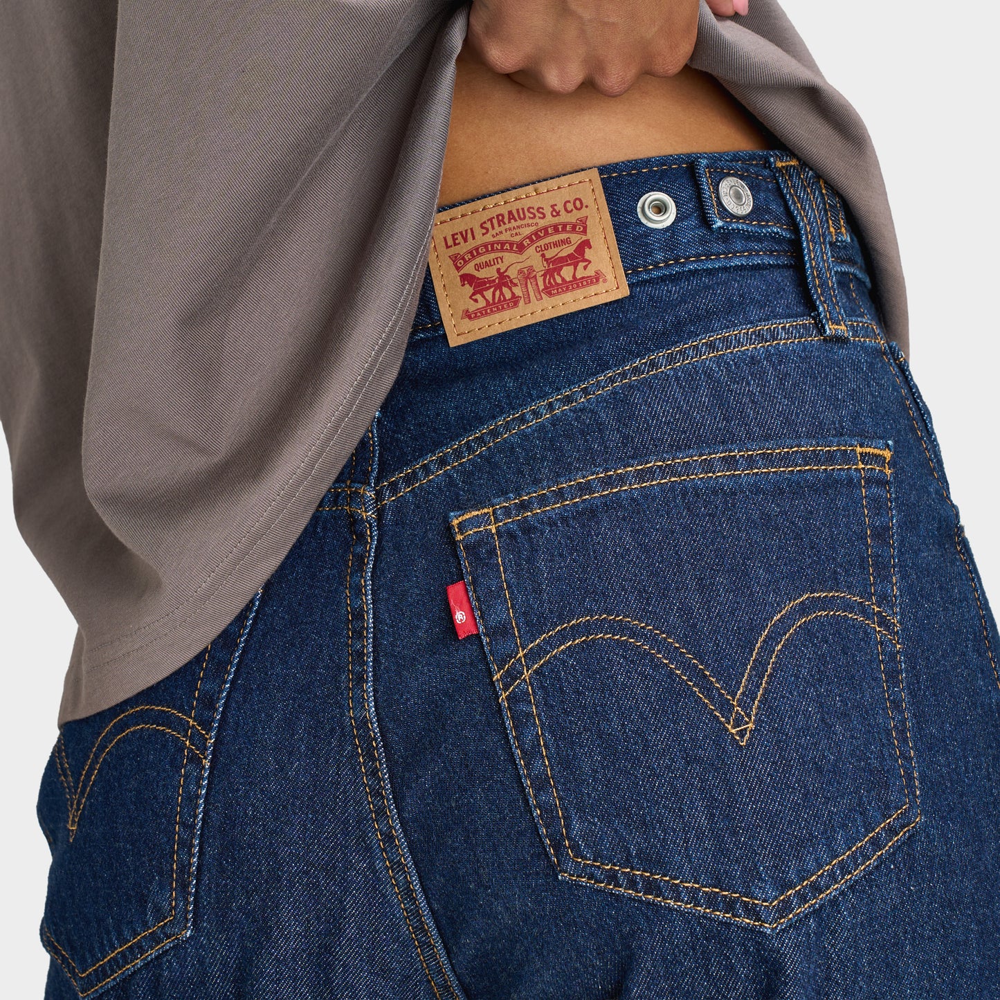 Levi's Cinch Baggy Reign Of the Rinse / Indigo foncé