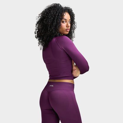 AYBL Women's Adapt Seamless Jacket / Midnight Plum