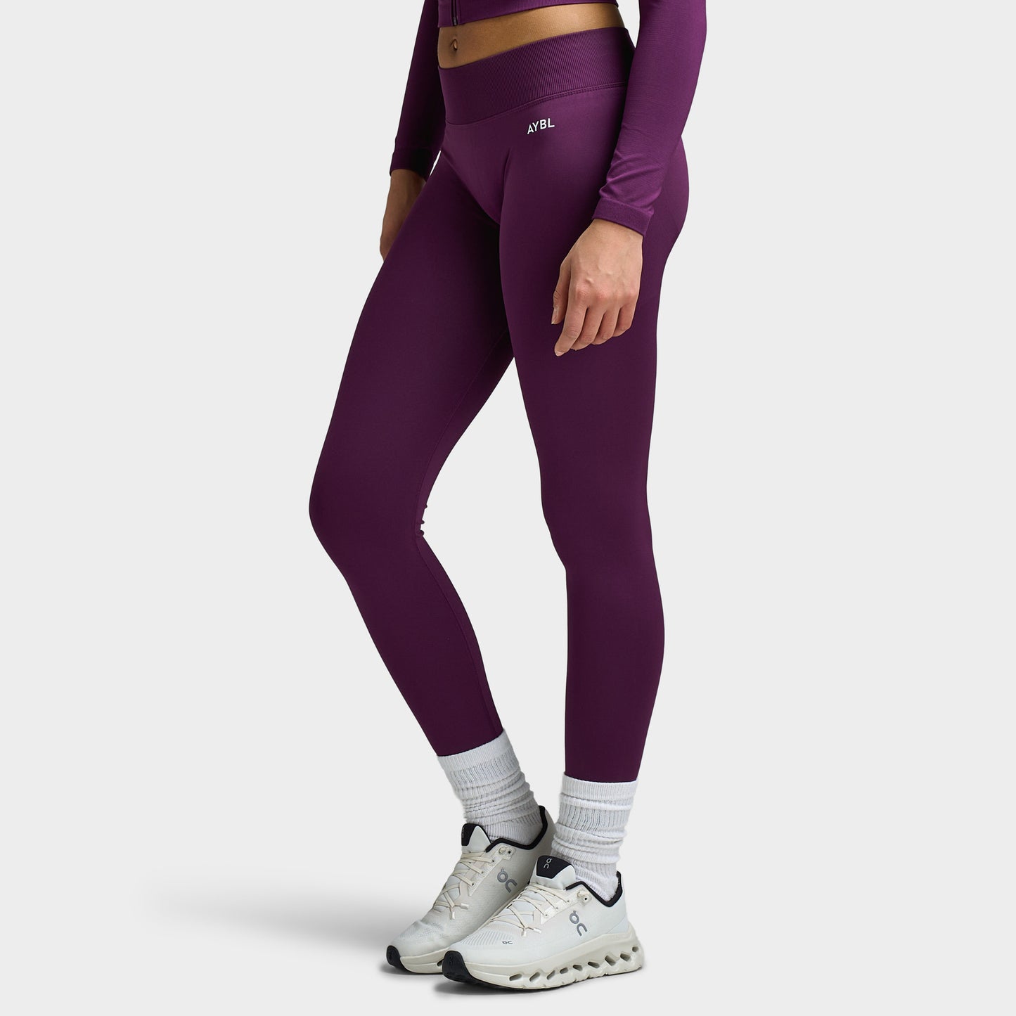 AYBL Women's Adapt Seamless Leggings / Midnight Plum