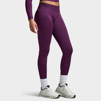 AYBL Women's Adapt Seamless Leggings / Midnight Plum