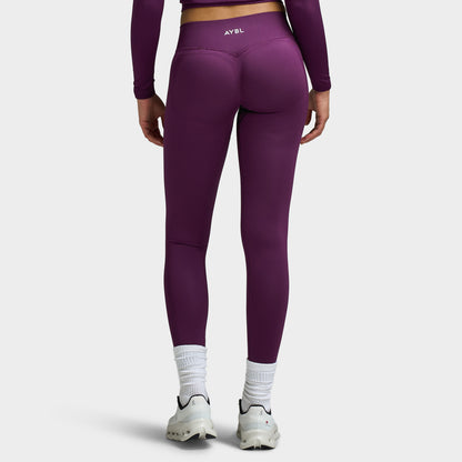 AYBL Women's Adapt Seamless Leggings / Midnight Plum