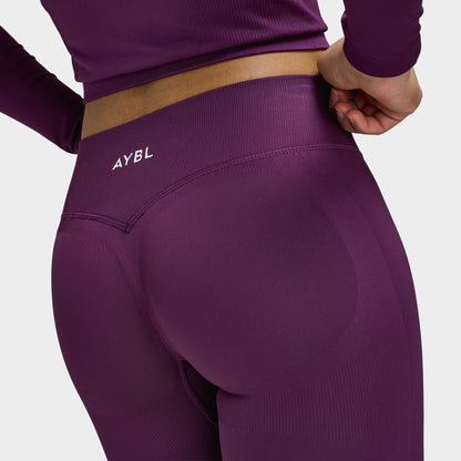 AYBL Women's Adapt Seamless Leggings / Midnight Plum
