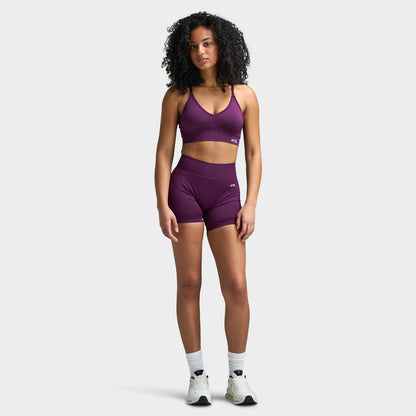 AYBL Women's Adapt Seamless Shorts / Midnight Plum
