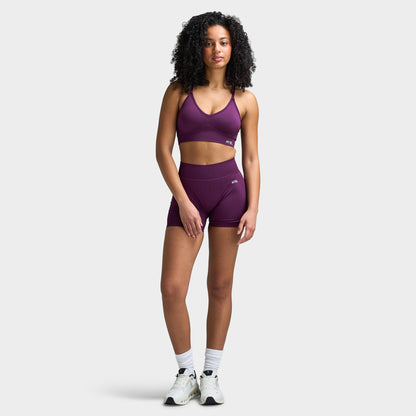 AYBL Women's Adapt Seamless Sports Bra / Midnight Plum