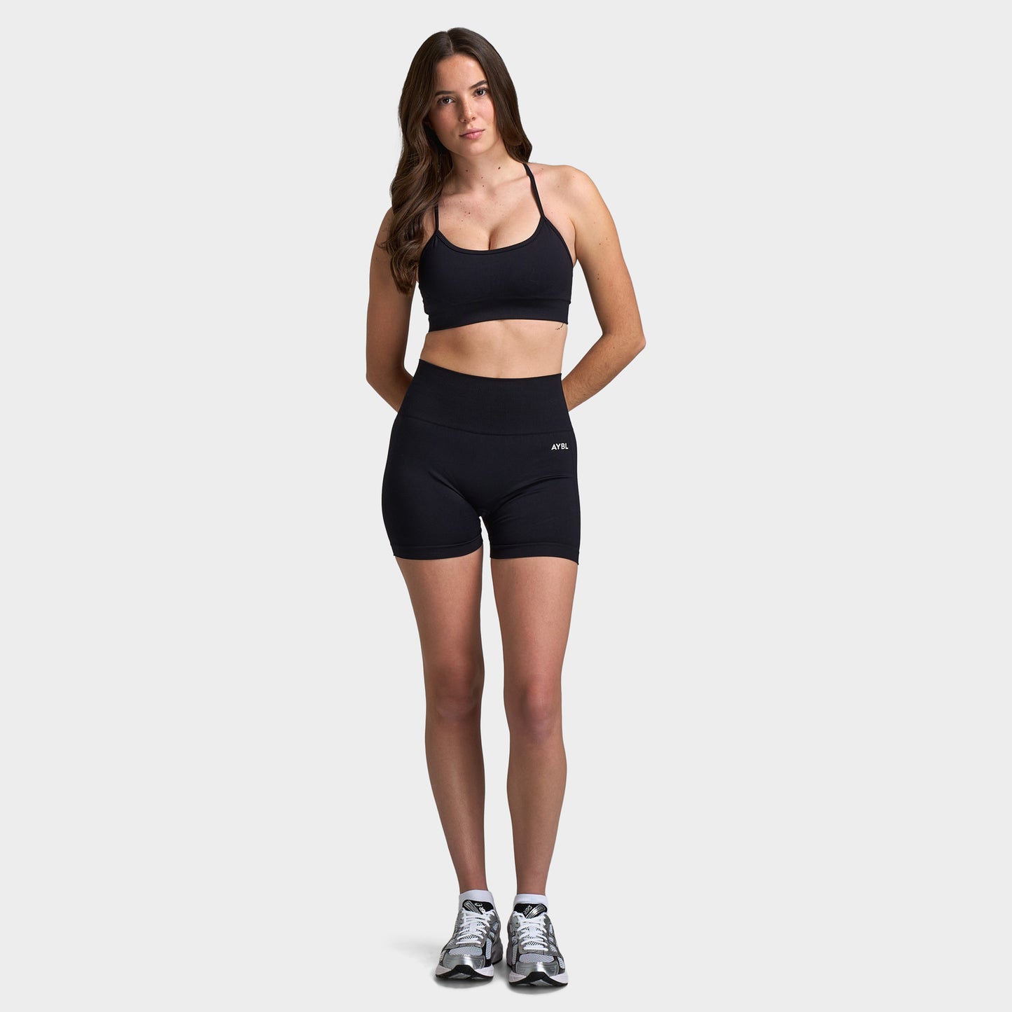 AYBL Women's Empower Seamless Sports Bra Black