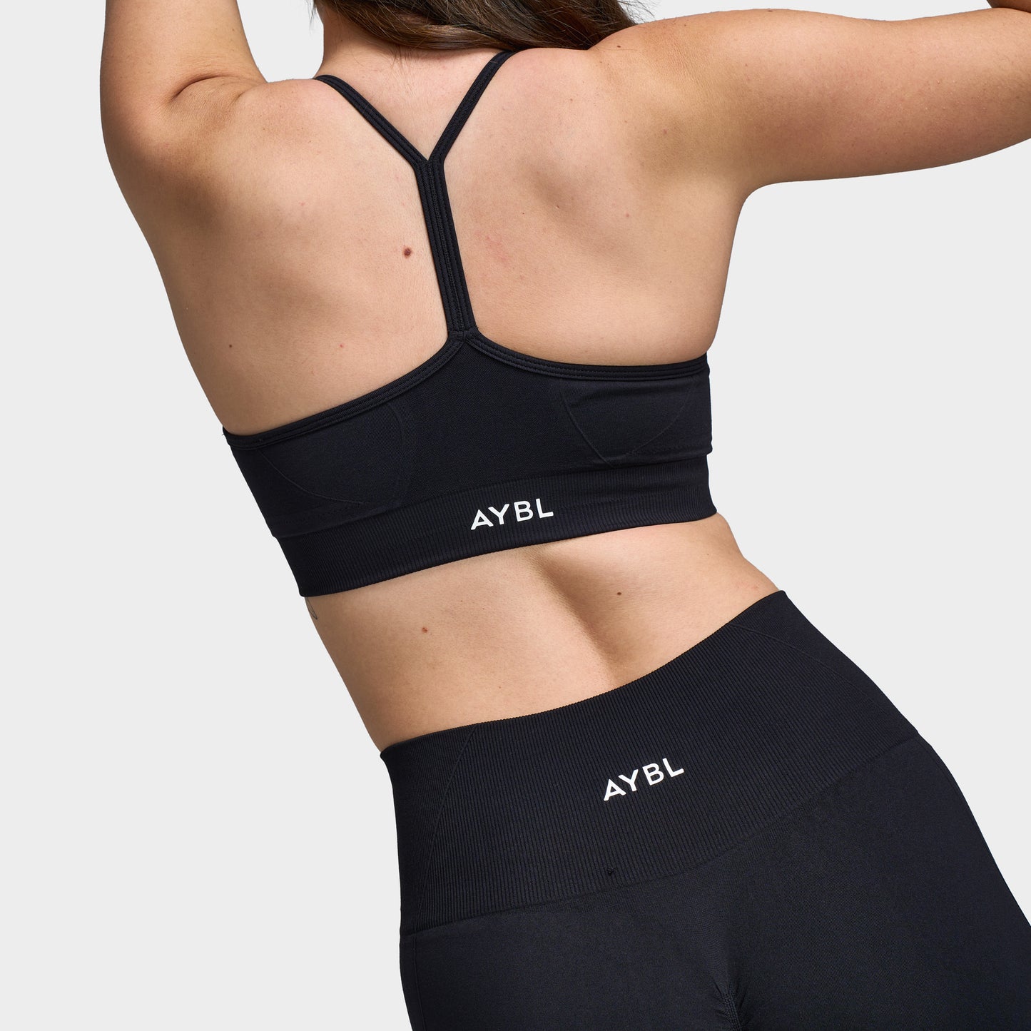 AYBL Women's Empower Seamless Sports Bra Black
