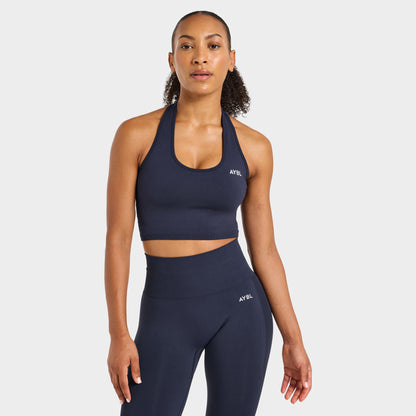 AYBL Empower Sans Couture Col Montant / Marine