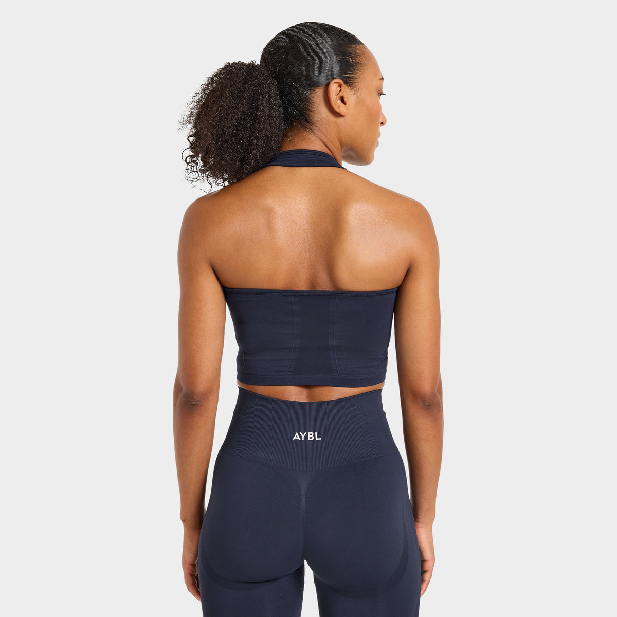 AYBL Empower Sans Couture Col Montant / Marine