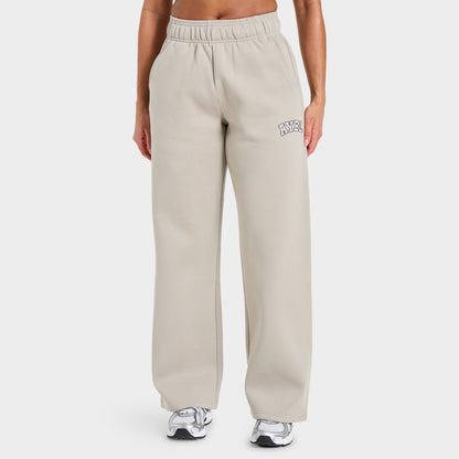AYBL Varsity 2.0 Oversized Straight Leg Joggers / Taupe