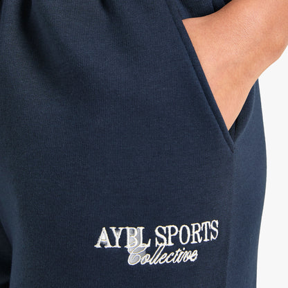 AYBL Sports Collective Oversized Straight Leg Joggers / True Navy