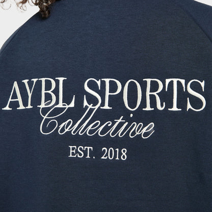 AYBL Sports Collective Oversized 1/4 Zip Pullover / True Navy